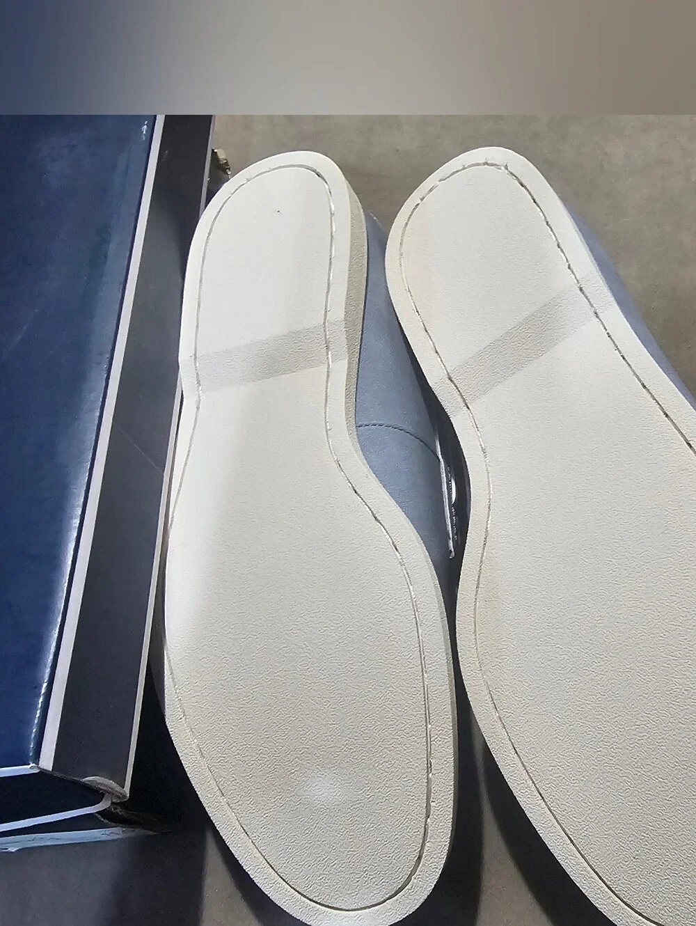Club Room Elliot Men's Light Blue Shoes Size 11.5M New